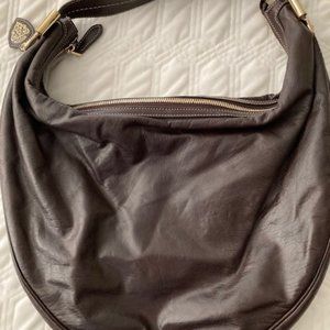 Gucci Chocolate brown leather Hobo bag